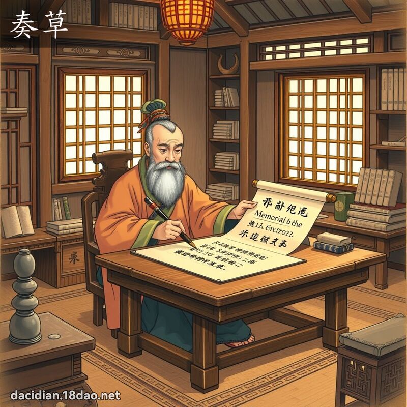 奏草 - 国语大辞典配图