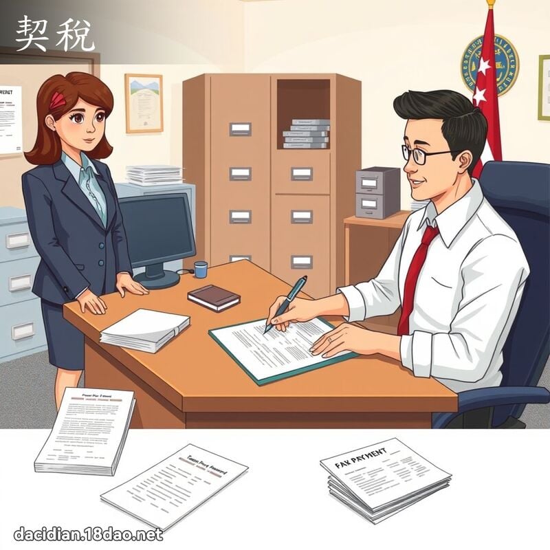 契稅 - 國語大辭典配圖