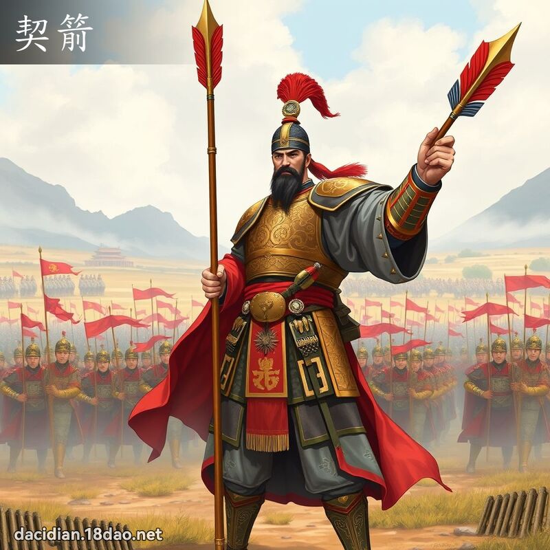 契箭 - 國語大辭典配圖