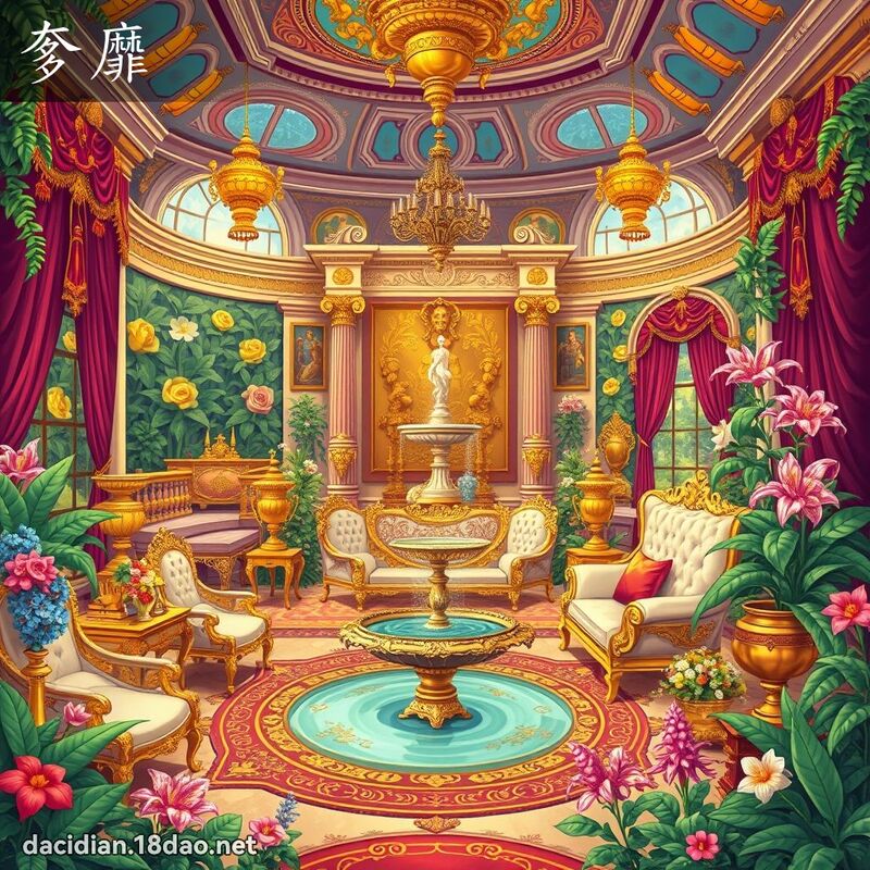 奓靡 - 國語大辭典配圖