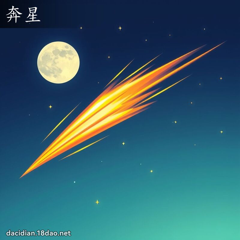 奔星 - 国语大辞典配图