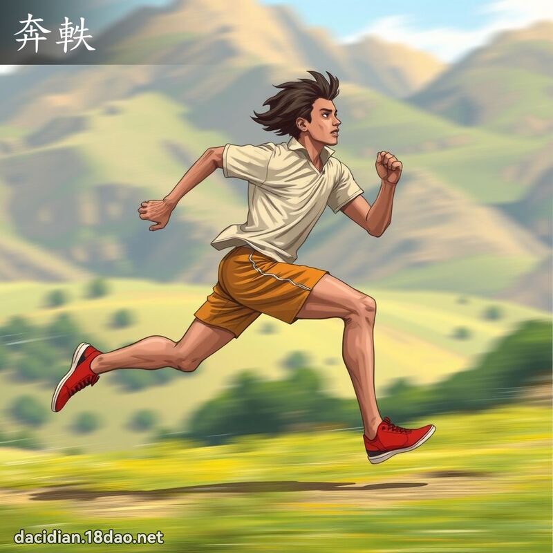 奔軼 - 國語大辭典配圖