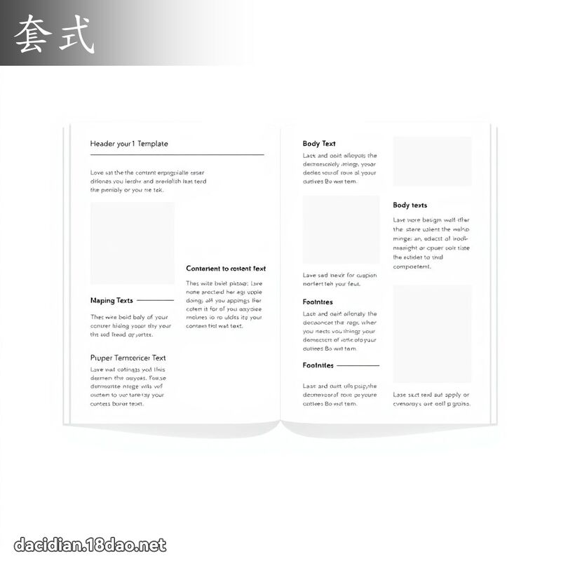 套式 - 国语大辞典配图