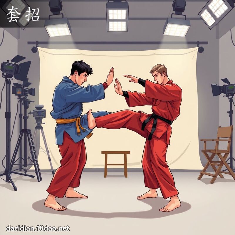套招 - 国语大辞典配图