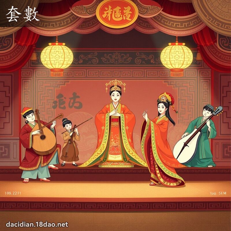 套數 - 國語大辭典配圖
