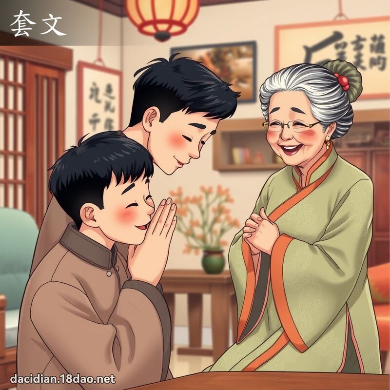 套文 - 国语大辞典配图
