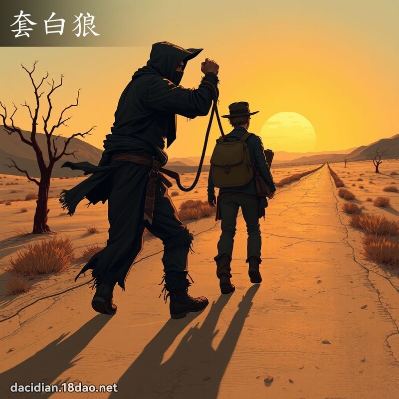 套白狼 - 国语大辞典配图