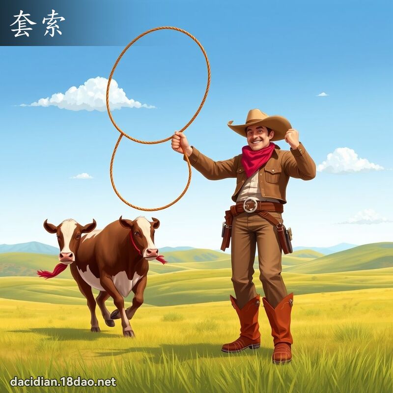 套索 - 国语大辞典配图