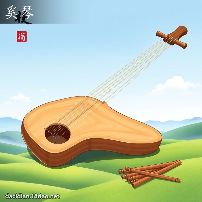 奚琴 - 國語大辭典配圖