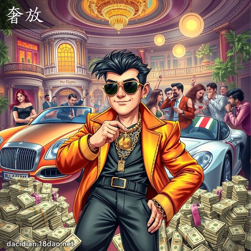奢放 - 国语大辞典配图