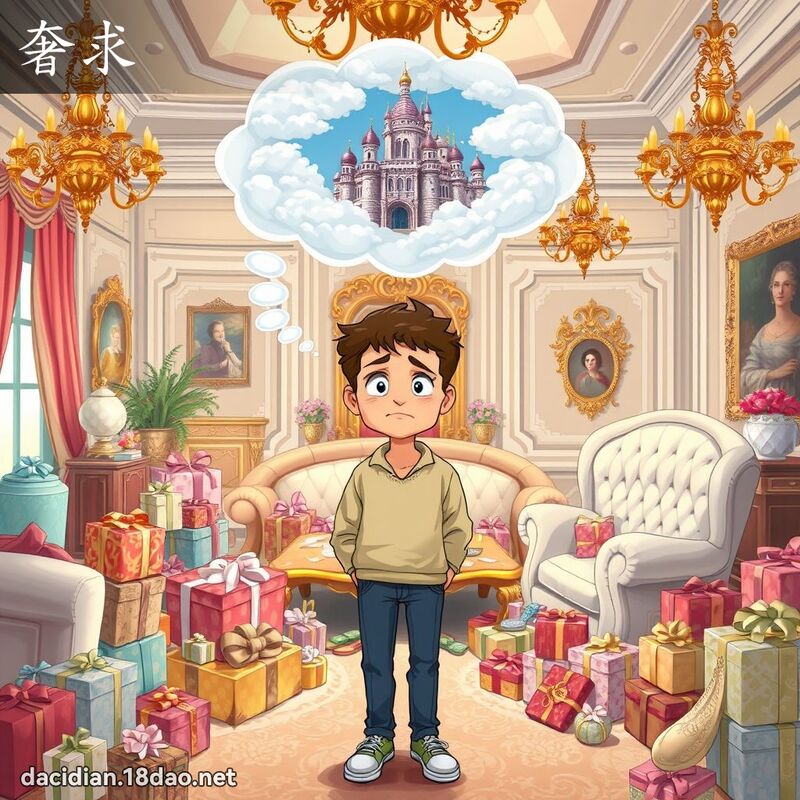 奢求 - 國語大辭典配圖