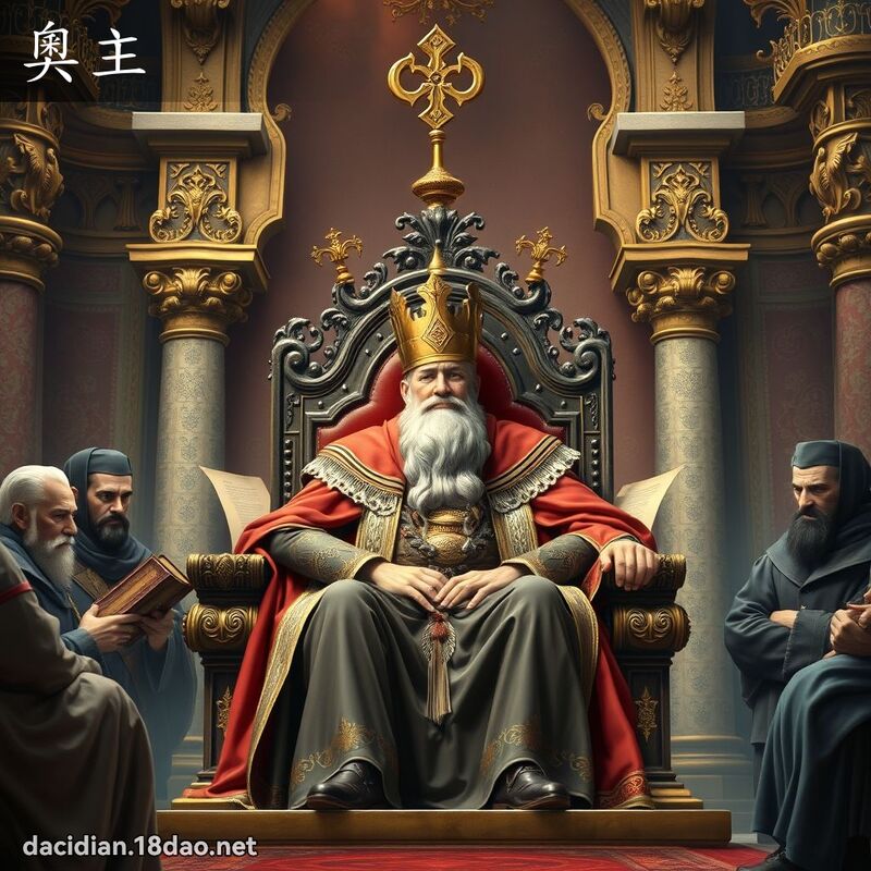 奥主 - 国语大辞典配图