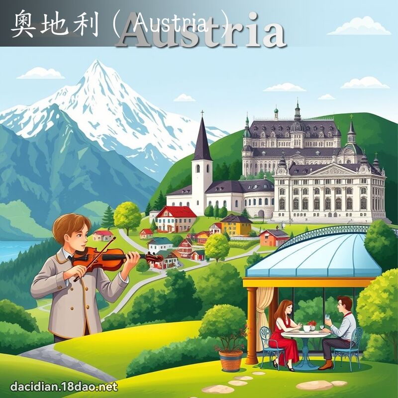 奥地利（Austria） - 国语大辞典配图