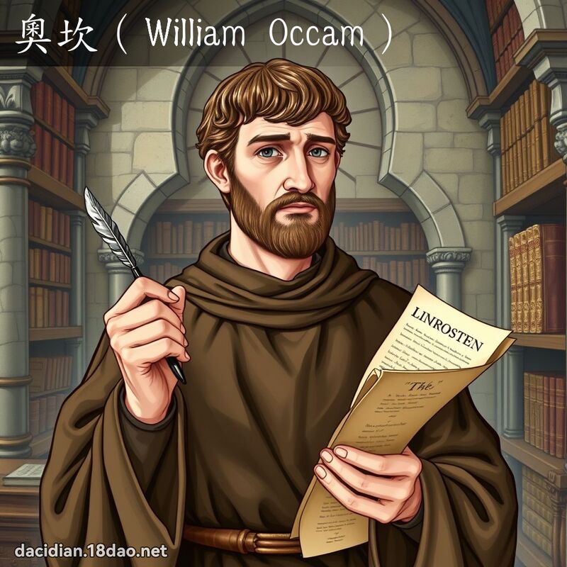 奥坎（William Occam） - 国语大辞典配图