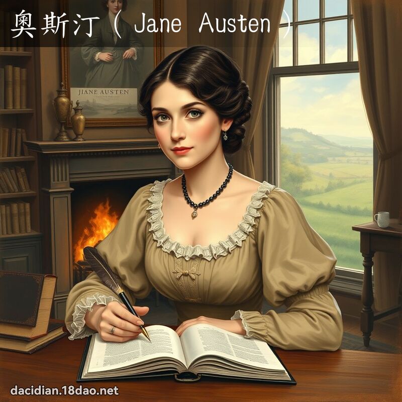 奥斯汀（Jane Austen） - 国语大辞典配图