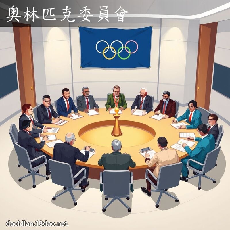 奥林匹克委员会 - 国语大辞典配图