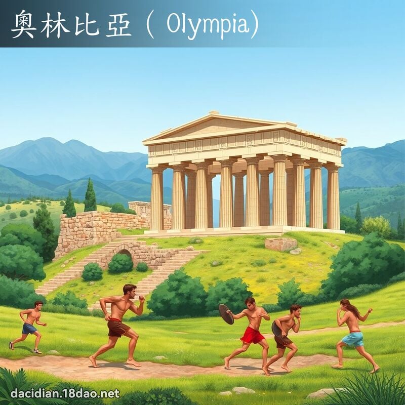 奥林比亚（Olympia) - 国语大辞典配图