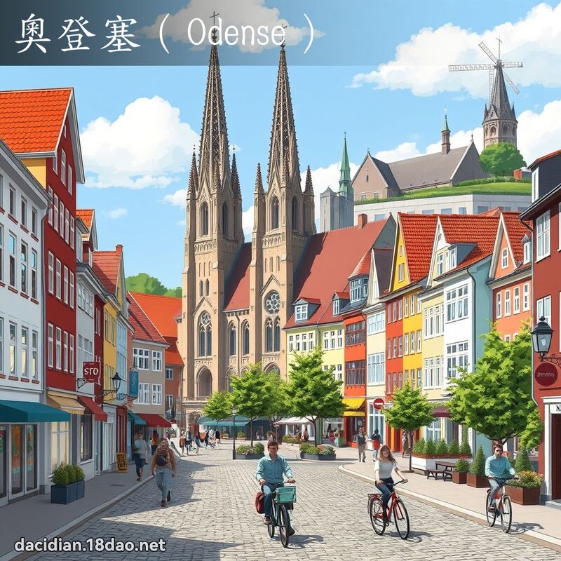 奥登塞（Odense） - 国语大辞典配图