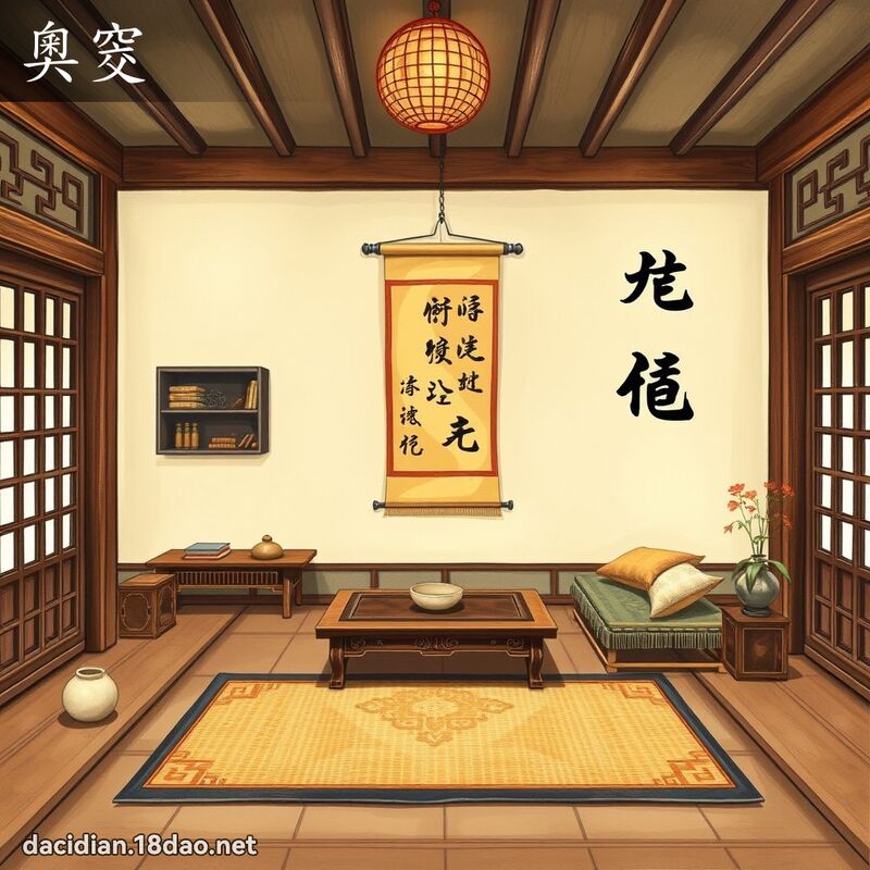 奥窔 - 国语大辞典配图