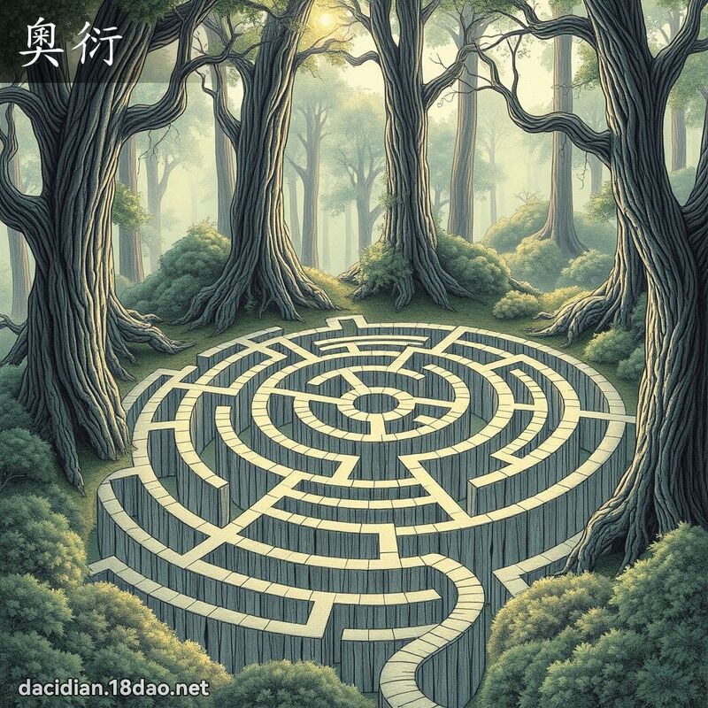 奧衍 - 國語大辭典配圖