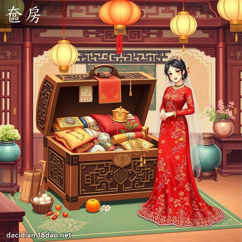 奩房 - 国语大辞典配图
