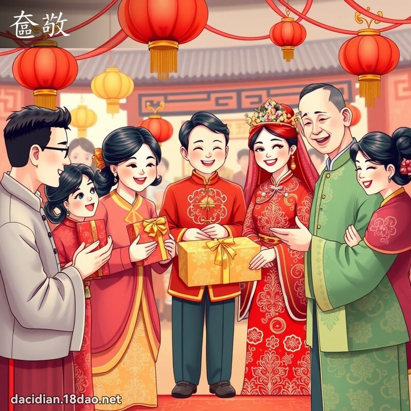 奩敬 - 国语大辞典配图