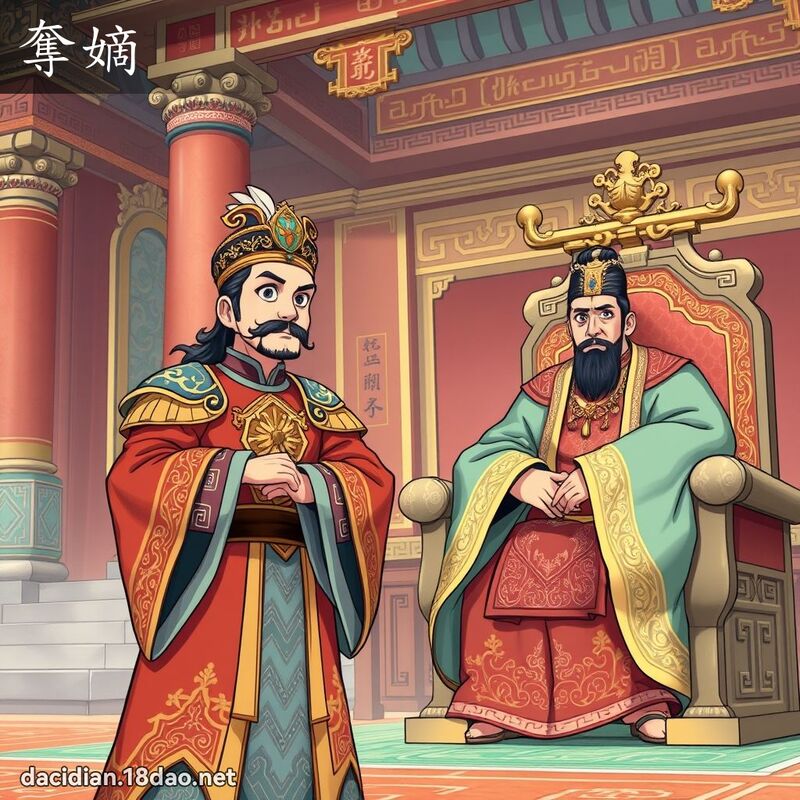 奪嫡 - 國語大辭典配圖