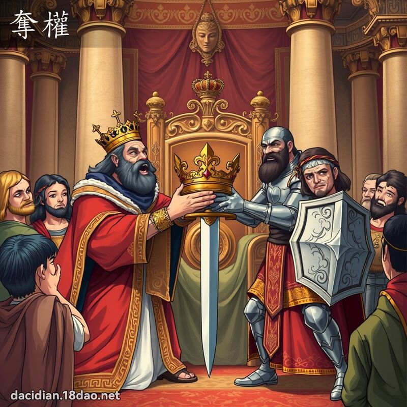 奪權 - 國語大辭典配圖
