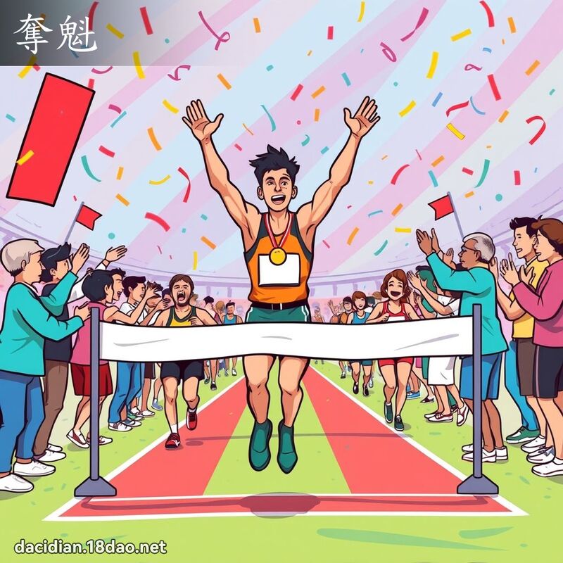 夺魁 - 国语大辞典配图