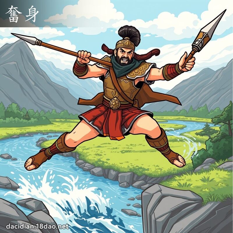 奮身 - 國語大辭典配圖