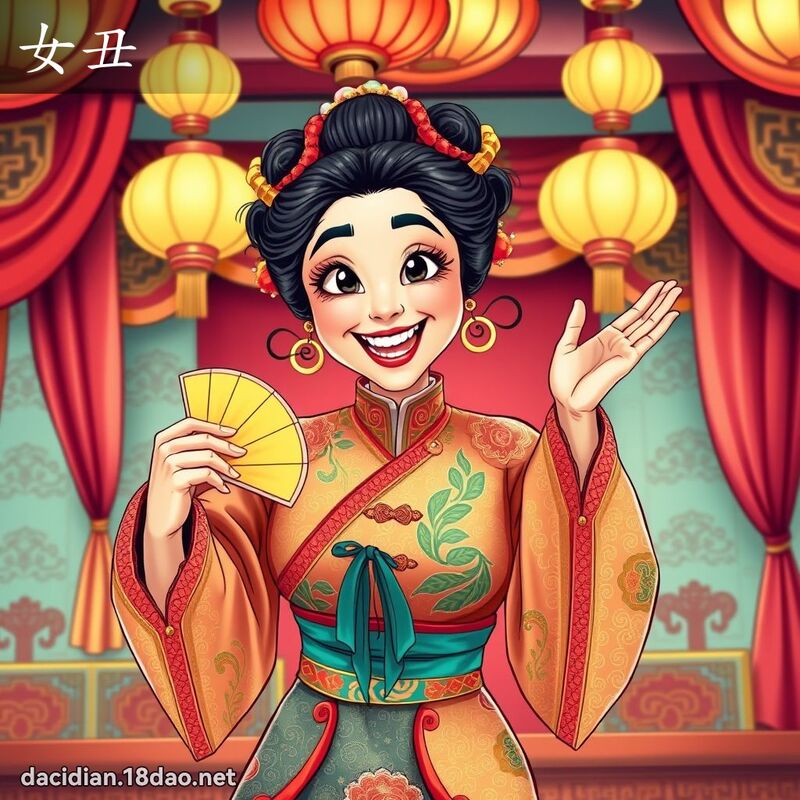 女丑 - 国语大辞典配图