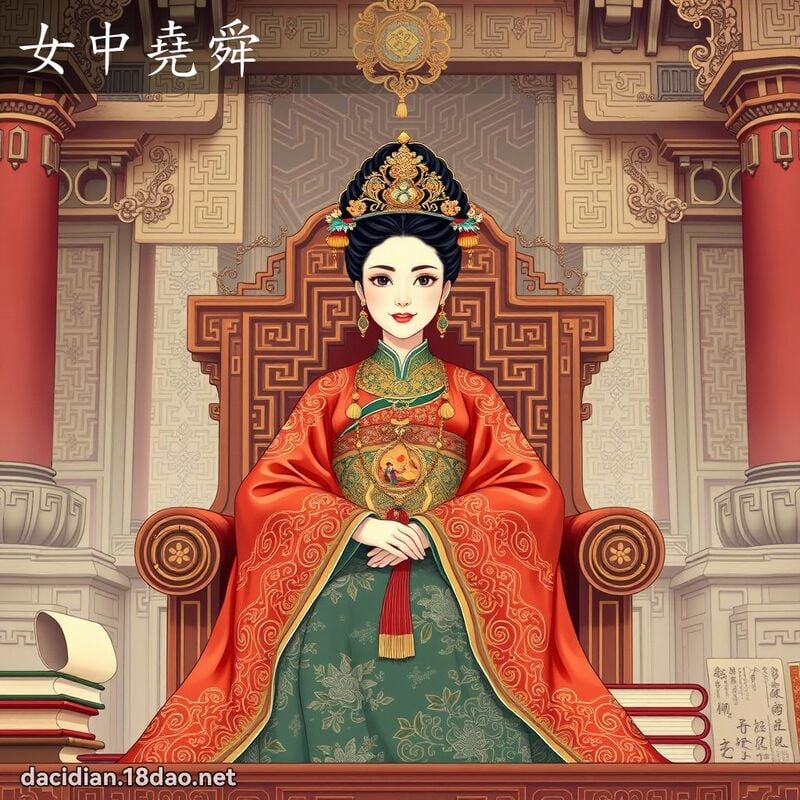 女中堯舜 - 國語大辭典配圖