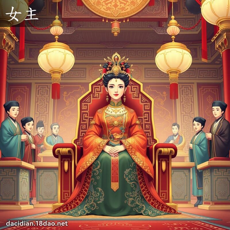 女主 - 国语大辞典配图