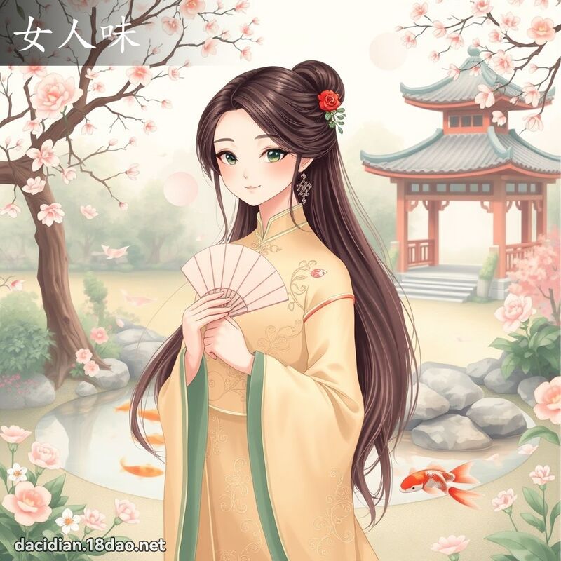 女人味 - 国语大辞典配图
