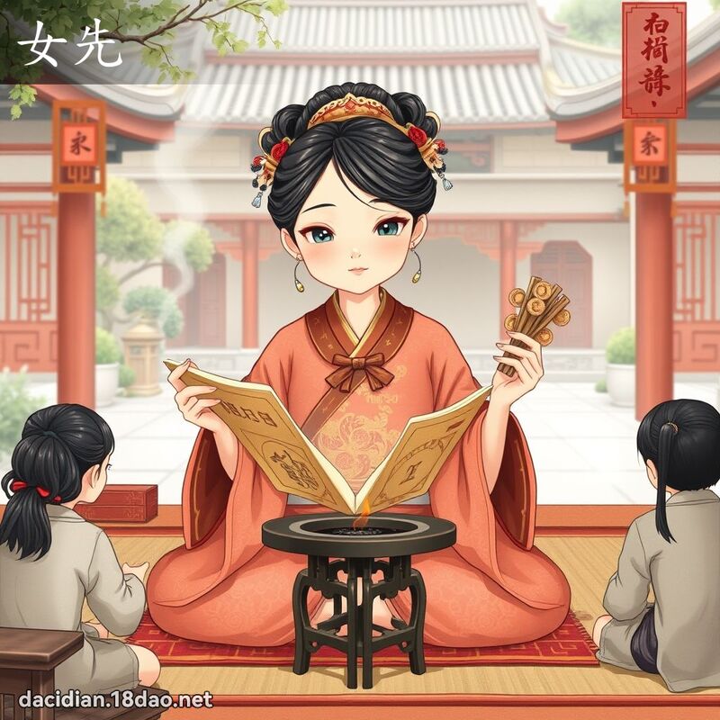 女先 - 国语大辞典配图