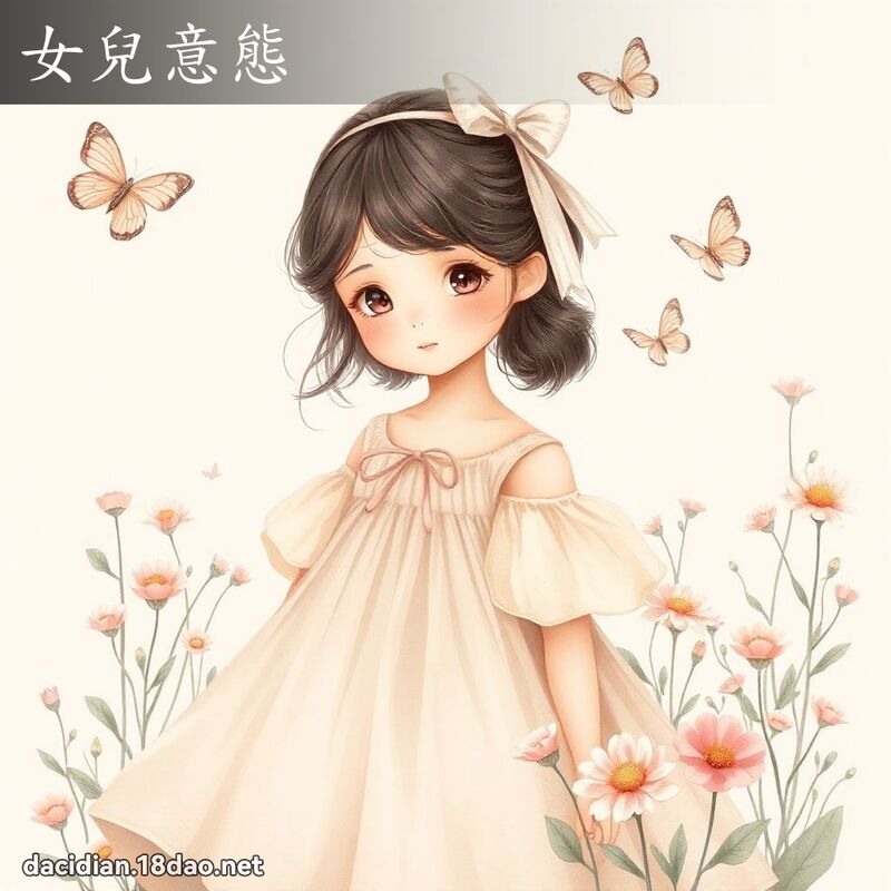 女兒意態 - 國語大辭典配圖