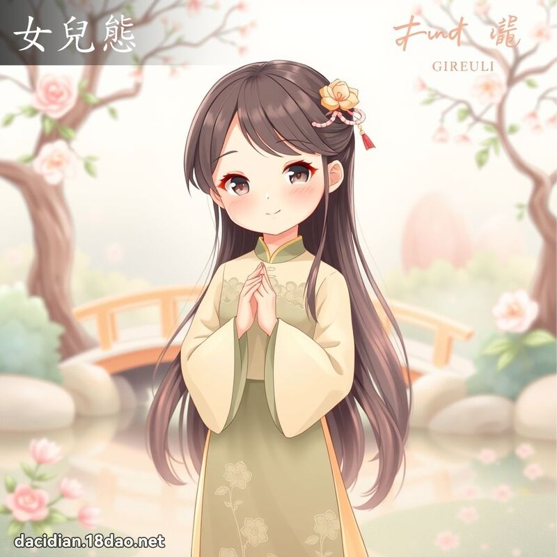 女兒態 - 國語大辭典配圖