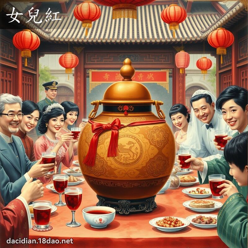 女儿红 - 国语大辞典配图