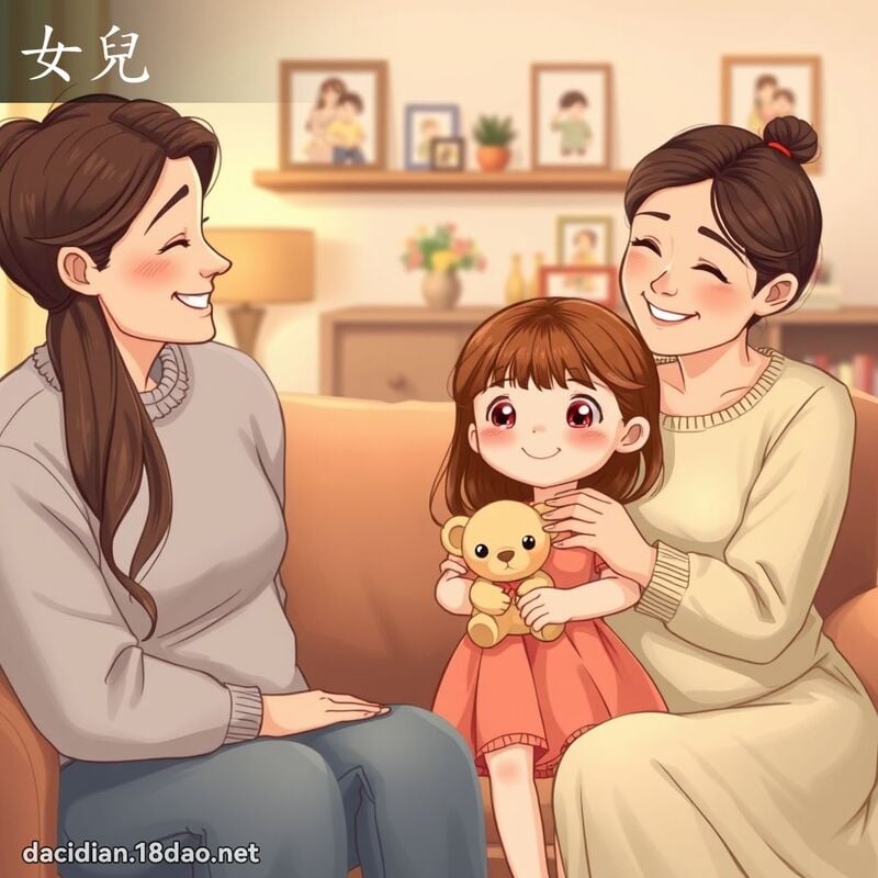 女儿 - 国语大辞典配图