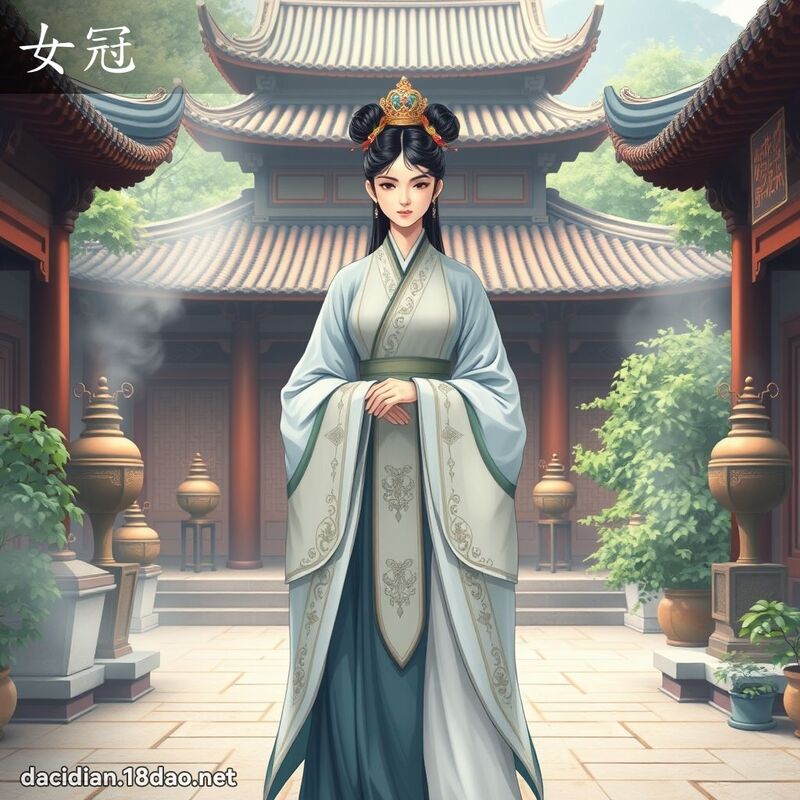 女冠 - 國語大辭典配圖