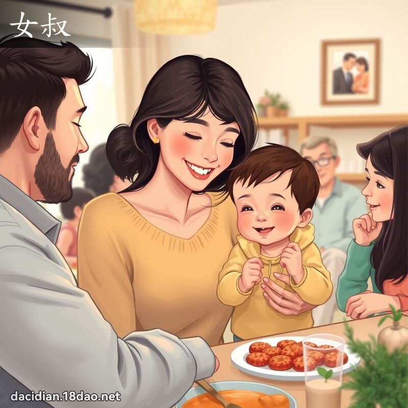 女叔 - 国语大辞典配图