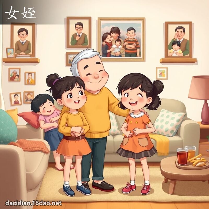 女姪 - 國語大辭典配圖