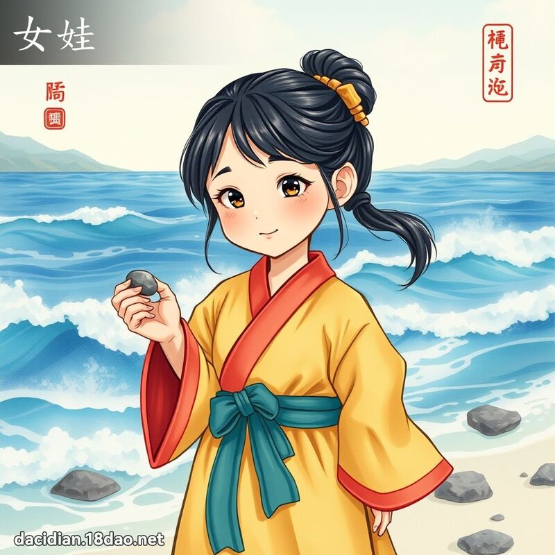 女娃 - 国语大辞典配图