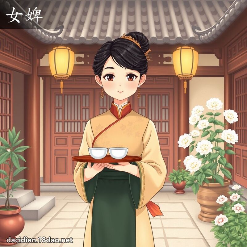 女婢 - 國語大辭典配圖
