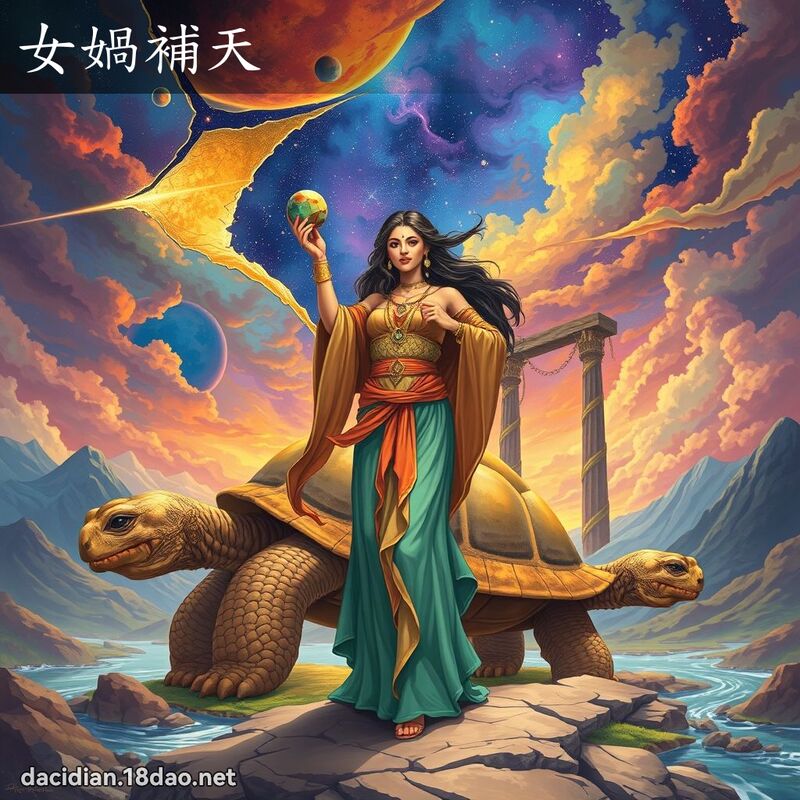女媧补天 - 国语大辞典配图