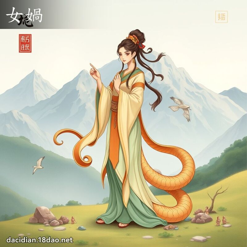 女媧 - 国语大辞典配图