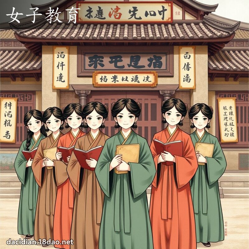 女子教育 - 國語大辭典配圖