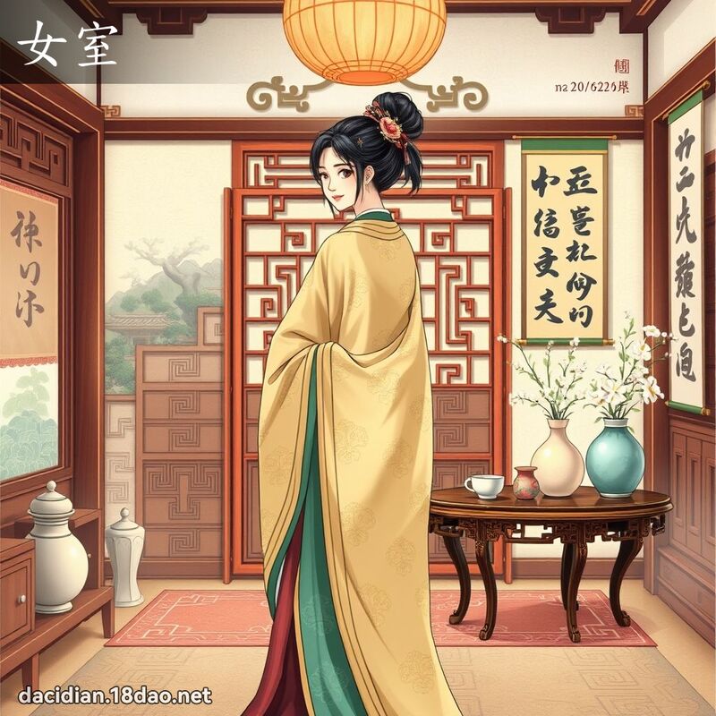 女室 - 國語大辭典配圖