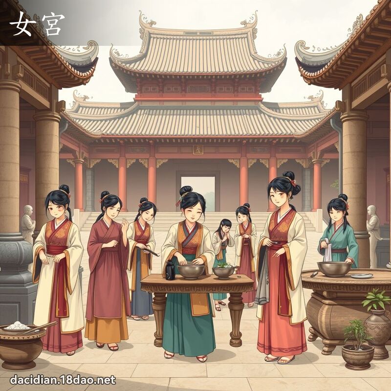 女宫 - 国语大辞典配图