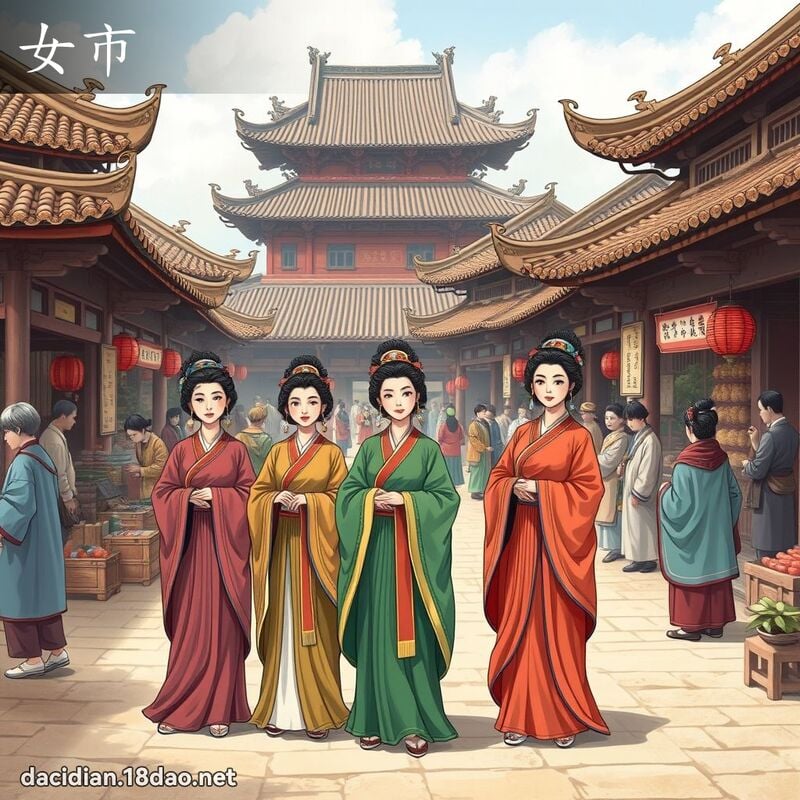 女市 - 國語大辭典配圖